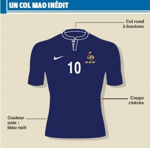 Football : voici le nouveau maillot de l'équipe de France