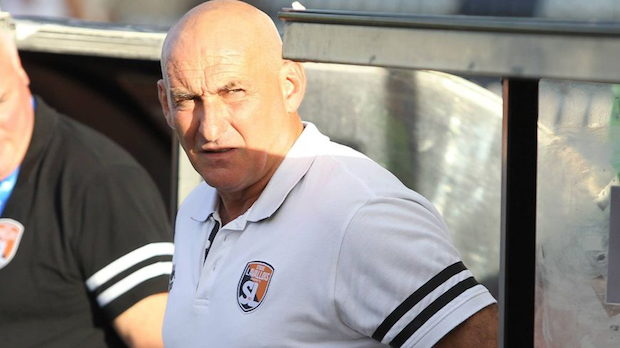 L'entraîneur du Stade Levallois François Ciccolini