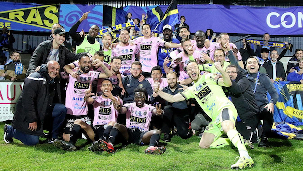 Chambly fête sa montée en Ligue 2